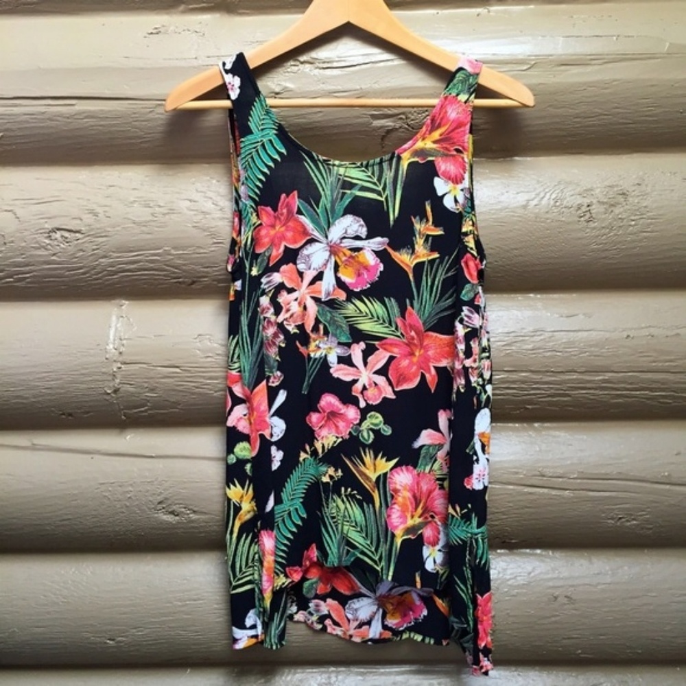 Rip Curl Hawaiian Print Dress/Tunic